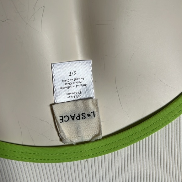 L*Space Ribbed Baewatch One Piece Swimsuit sz S 198$ - Picture 8 of 12